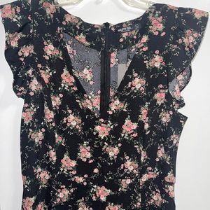 Nasty Gal Floral Maxi Dress Size 10